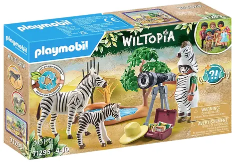 Playmobil Wiltopia 71295 Unterwegs mit einem Tierfotografen / Anzahl Teile: 36 / ab 4 Jahren
