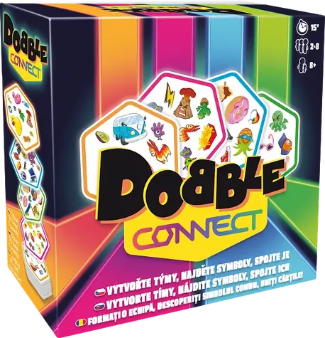 ADC Blackfire Dobble Connect / Spieldauer: 15 Minuten / Spieleranzahl: 2-8 / ab 8 Jahren