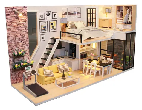 2Kids Toys Miniaturhaus Lucky House / ab 14 Jahren