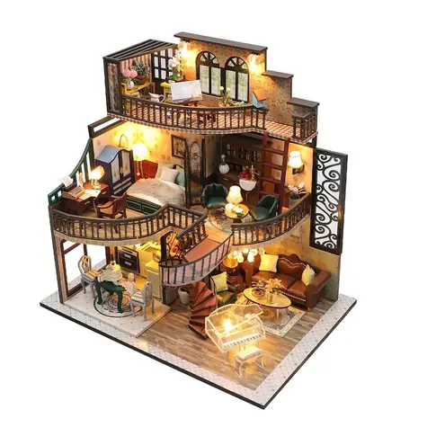 2Kids Toys Miniaturhaus Dream Building Pavilion / ab 14 Jahren