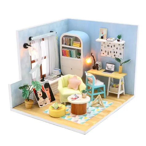 2Kids Toys Miniaturhaus Gemütliches Versteck Zink-Zink / ab 14 Jahren