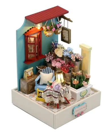 2Kids Toys Miniaturhaus Blumen-Ruheraum / ab 14 Jahren