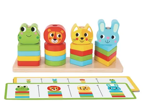 2Kinderspielzeug Tierfreunde zum Anziehen / ab 1,5 Jahren
