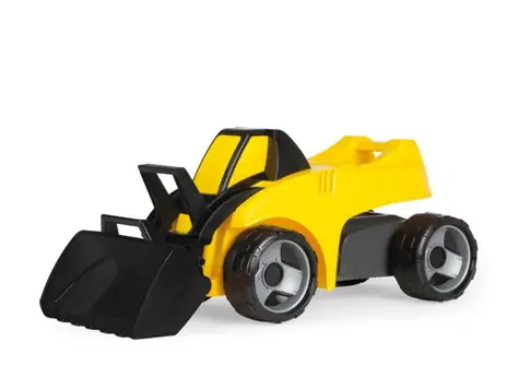 Lena Giga TRUCKS Ladewagen gelb-schwarz / ab 3 Jahren