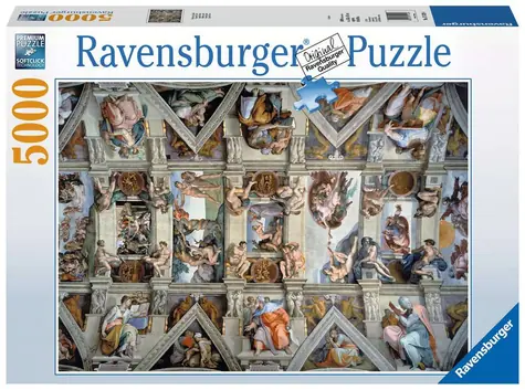 Ravensburger Sixtinische Kapelle / 5000 Teile / ab 14 Jahren