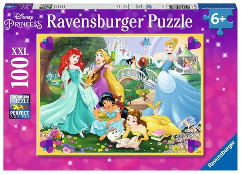 Ravensburger Disney: Prinzessinnen: Gartenparty - 100 Teile / ab 6 Jahren 