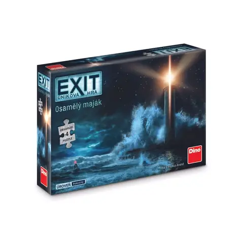 Dino Exit: Escape-Knobelspiel: Einsamer Leuchtturm - Partyspiel / Spieldauer: 90 Minuten / Anzahl Spieler: 1-4 / ab 12 Jahren