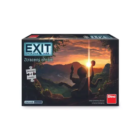 Dino Exit Escape Game mit Rätsel: Verlorener Tempel - Partyspiel / Spieldauer: 90 Minuten / Anzahl Spieler: 1-4 / ab 12 Jahren