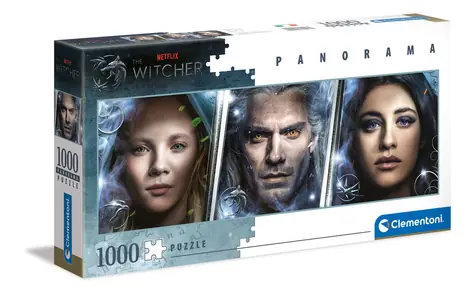 Clementoni PUZZLE Panorama - The Witcher / 1000 Teile / ab 14 Jahren 