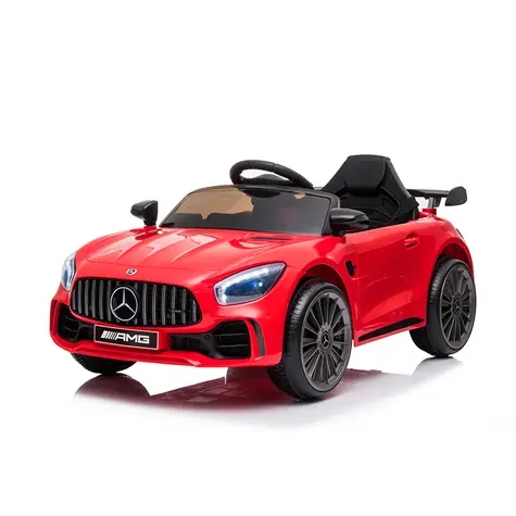 Eljet Kinder-Elektroauto Mercedes-Benz AMG GT- R rot / 2x25 W / Geschwindigkeit: 3-5 km-h / Tragfähigkeit: 25 kg 