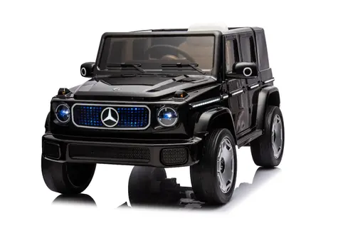 Eljet Kinder-Elektroauto Mercedes EQG schwarz / 2x40 W / Geschwindigkeit: 3-5 km-h / Tragfähigkeit: 30 kg 