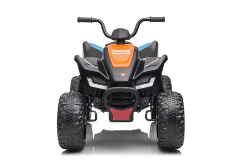 Eljet Kinder-Elektro-Quad McLaren MCL35 schwarz / 50 W / Geschwindigkeit: 3-6 km-h / Tragfähigkeit: 30 kg 