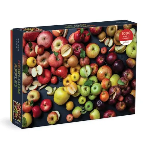 Galison Puzzle Apfelsorten / 1000 Teile / ab 8 Jahren