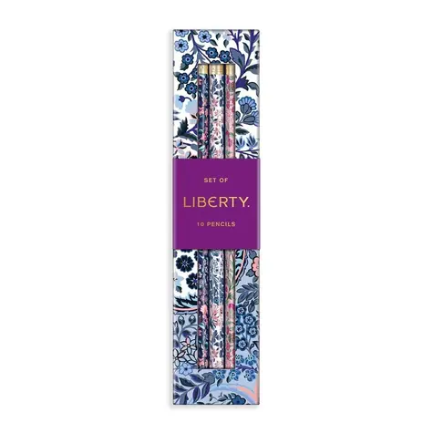 Galison Set Liberty Tanjore Gardens Bleistifte / Härte HB / 10 Stück / ab 3 Jahren