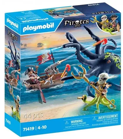 Playmobil Piraten 71419 Kampf mit einem Riesenkraken / Anzahl Teile: 44 / ab 4 Jahren