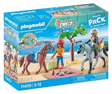 Playmobil Horses of Waterfall 71470 Reiten mit Amelia und Ben am Strand / Anzahl Teile: 43 / ab 5 Jahren