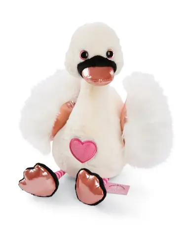 Nici Plüsch Love Weißer Schwan 70cm / GREEN Kollektion / ab 0 Monaten