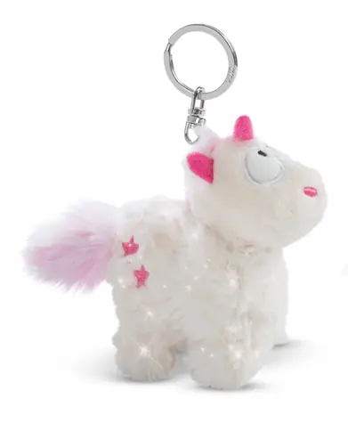Nici Schlüsselanhänger Einhorn Theodor im Schneeanzug 10cm / GREEN Kollektion / ab 3 Jahren