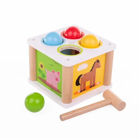 Bigjigs Baby Holzhammer Farm / ab 12 Monaten