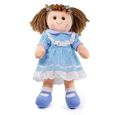 Bigjigs Toys Stoffpuppe Amelia 38 cm / ab 0 Jahren