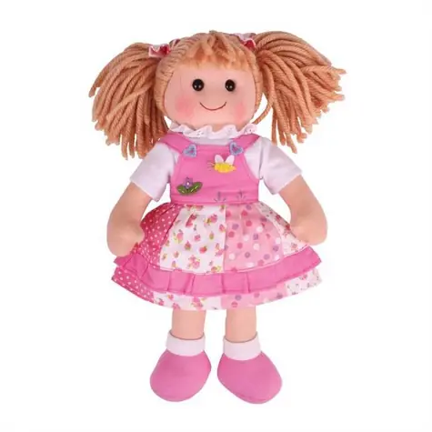 Bigjigs Toys Stoffpuppe Hayley 34 cm / ab 0 Jahren