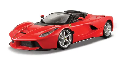 Bburago Ferrari La Ferrari Aperta rot / Maßstab 1:24 / ab 3 Jahren