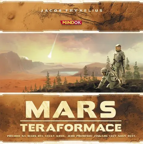 Mindok Mars: Terraformation / Spieldauer: 120 Minuten / Anzahl Spieler: 1 - 5 / ab 12 Jahren