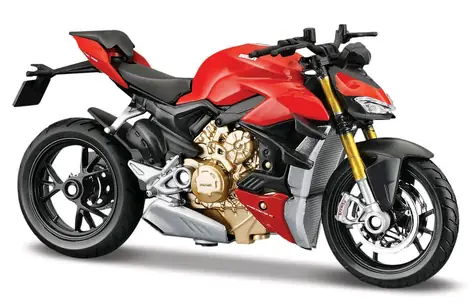 Maisto Ducati Super Naked V4 S rot / Maßstab 1:18 / ab 3 Jahren 
