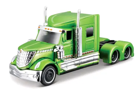 Maisto Design Custom Rigs - International Lone Star grün / Maßstab 1:64 / ab 8 Jahren 