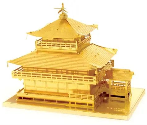 Metal Earth 3D Puzzle Kinkaku-ji Tempel / 29 Teile / ab 14 Jahren