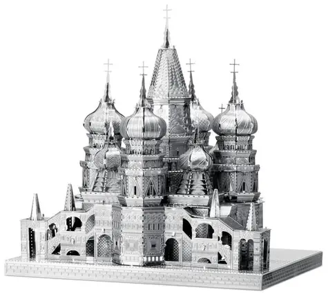 Metal Earth 3D-Puzzle Tempel des Heiligen Basilius / 96 Teile / ab 14 Jahren