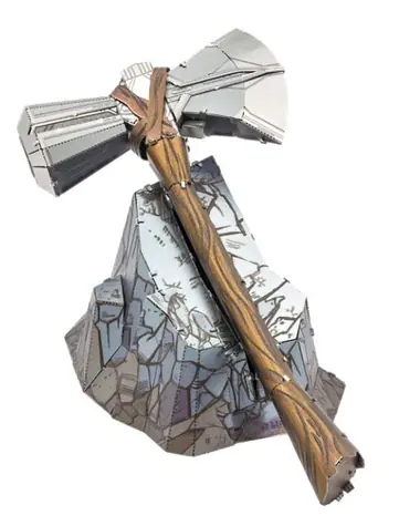 Metal Earth 3D Puzzle Avengers: Thors Axt / 20 Teile / ab 14 Jahren