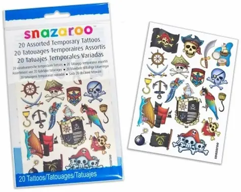SNAZAROO Tattoo Adventure 20 Bilder / ab 6 Jahren 