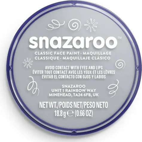 SNAZAROO Gesichtsfarbe Hellgrau 18ml