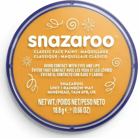 SNAZAROO Gesichtsfarbe Ockergelb 18ml