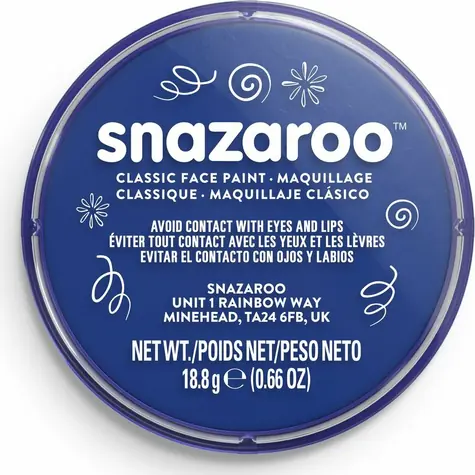 SNAZAROO Gesichtsfarbe Königsblau 18ml