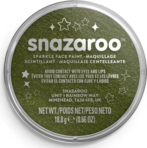 SNAZAROO Gesichtsfarbe Sparkling Green 18ml