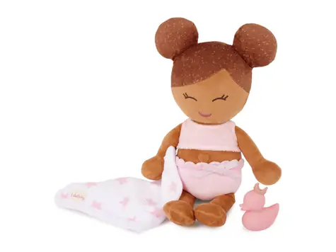 B-Toys Plüsch-Badepuppe Lulla Baby Hellbraunes Haar / ab 2 Jahren