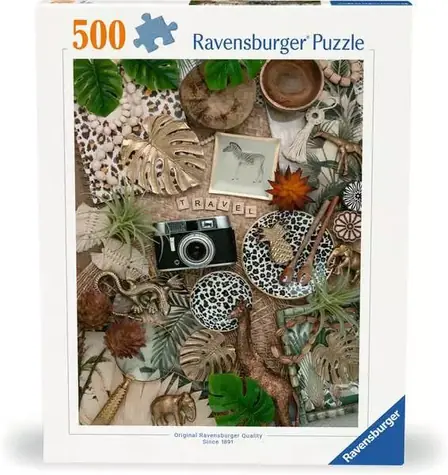 Ravensburger Reisecollage / 500 Teile / ab 12 Jahren
