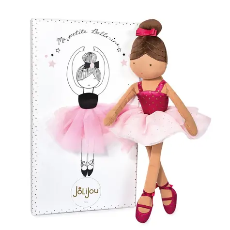 Doudou Jolijou Ballerina-Puppe Isadora 35 cm / ab 0 Jahren