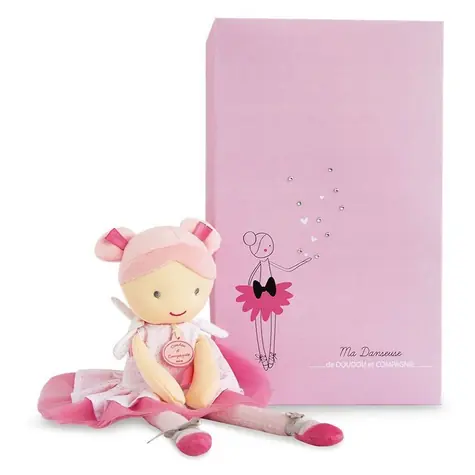 Doudou Jolijou Ballerina-Puppe Lily Rose 36 cm / ab 0 Jahren