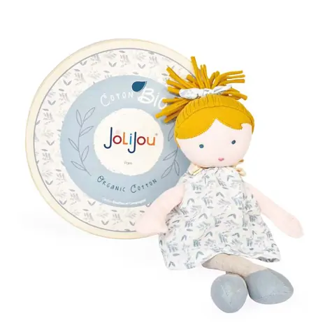Doudou Jolijou Puppe Bleuette 30 cm / ab 0 Jahren