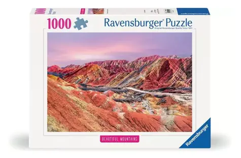 Ravensburger Atemberaubende Berge: Regenbogenberge - China / 1000 Teile / ab 14 Jahren