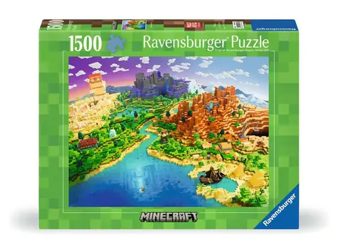 Ravensburger Minecraft: World of Minecraft / 1500 Teile / ab 14 Jahren