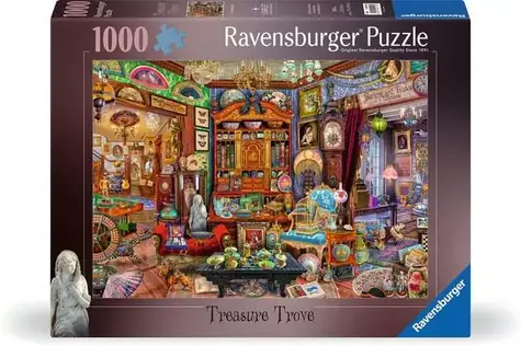 Ravensburger Schatztruhe / 1000 Teile / ab 14 Jahren