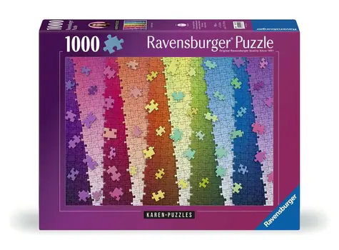 Ravensburger Farbpuzzle / 1000 Teile / ab 14 Jahren