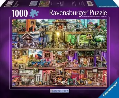 Ravensburger Hundebibliothek / 1000 Teile / ab 14 Jahren