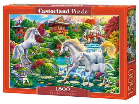 Castorland 152117 Einhorngarten / 1500 Teile / ab 9 Jahren