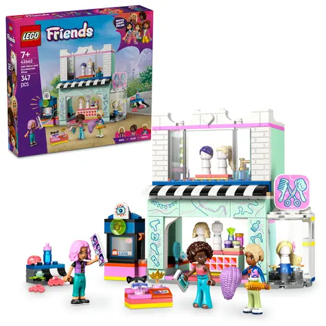LEGO® Friends 42662 Friseursalon und Accessoire-Shop / Anzahl der Teile: 347 / ab 7 Jahren