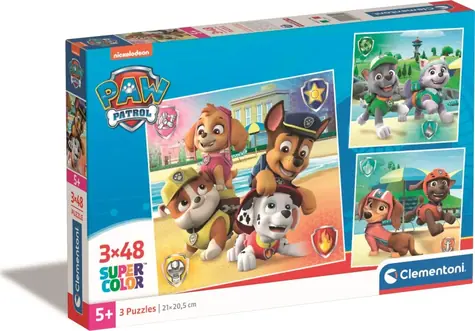 Clementoni PUZZLE Paw Patrol / 3x48 Teile / ab 5 Jahren